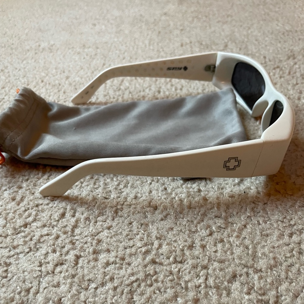 SPY White Sunglasses with Gray Accents - Picture 2 of 4
